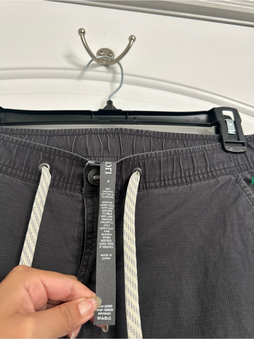 Vuori Women’s Ripstop Pant Charcoal Gray Size S Athleisure Hiking Gorpcore Chic - Picture 12 of 14